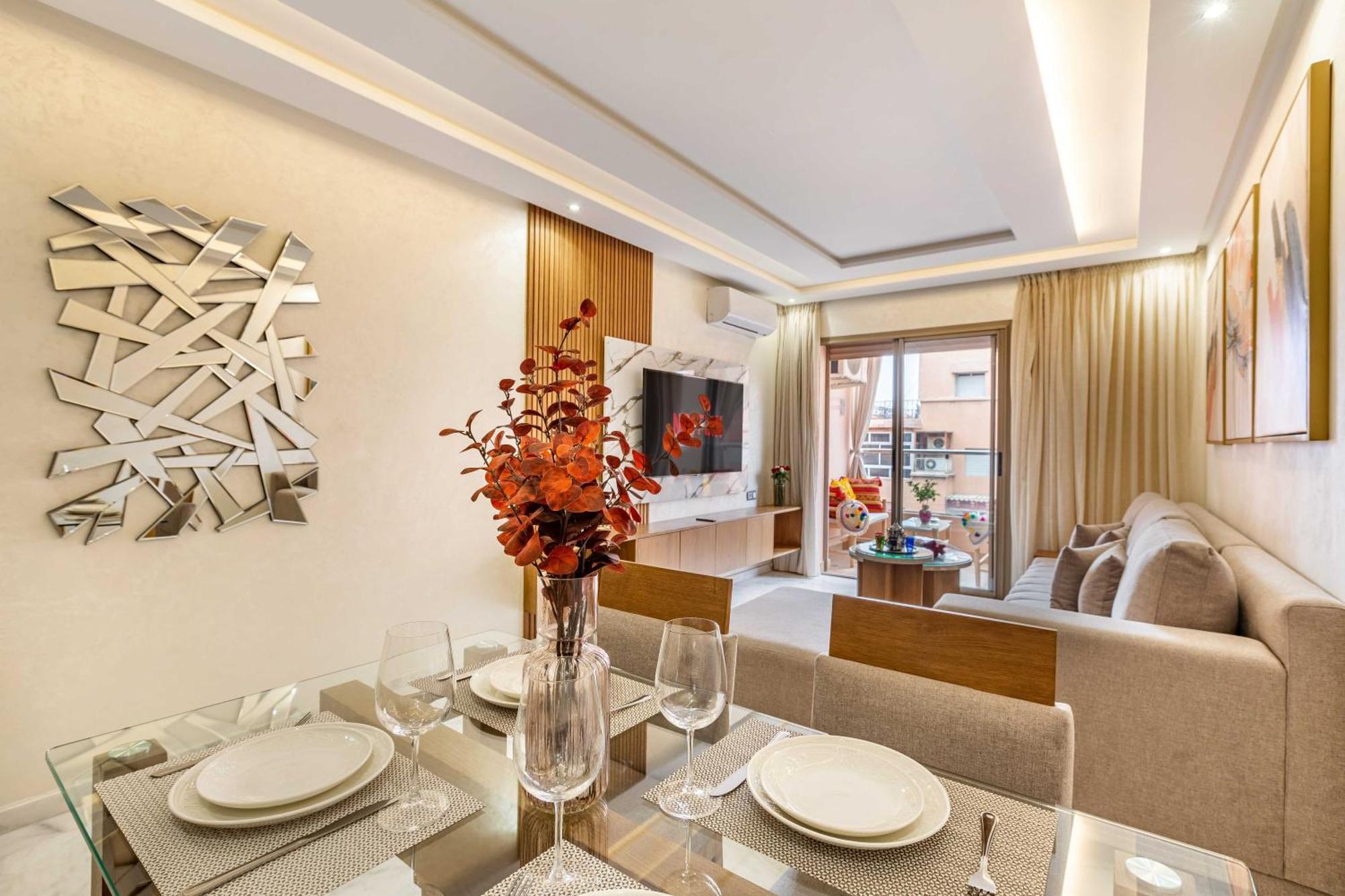 Magnifique Appartement Unique Et Central! Marrakesh Extérieur photo