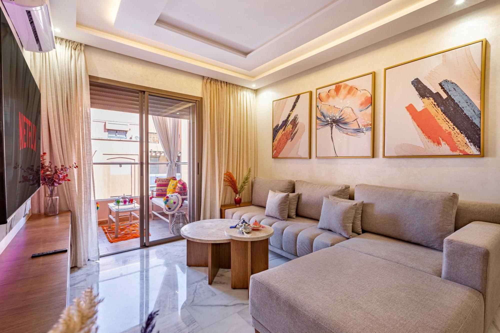 Magnifique Appartement Unique Et Central! Marrakesh Extérieur photo